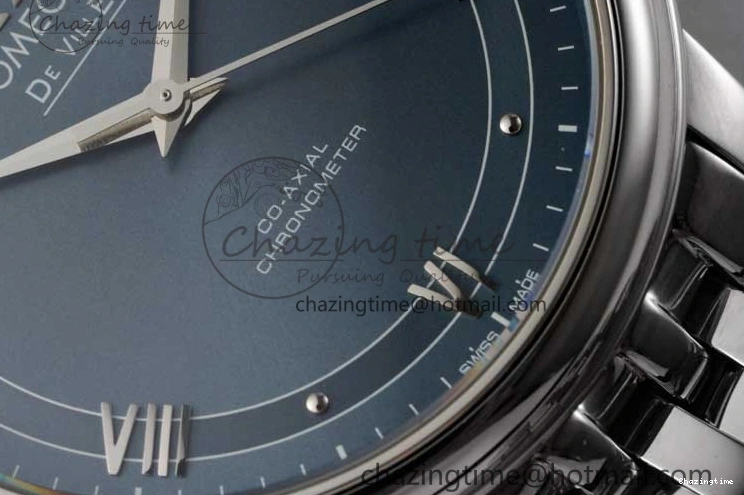 0429 De Ville SS DIWF 1:1 Best Edition Light Blue Dial SS Markers on SS Bracelet MIYOTA TopPick 7850